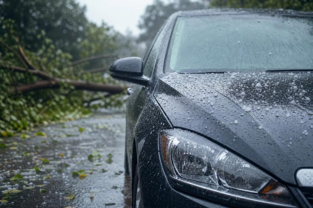 Assicurazione auto per eventi atmosferici: cosa verificare nella garanzia